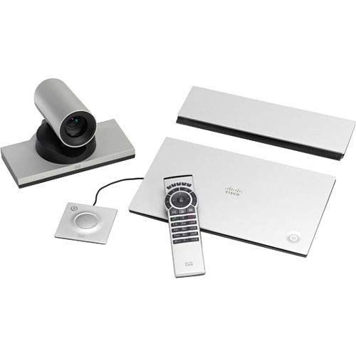 Video conferencing system with table microphones